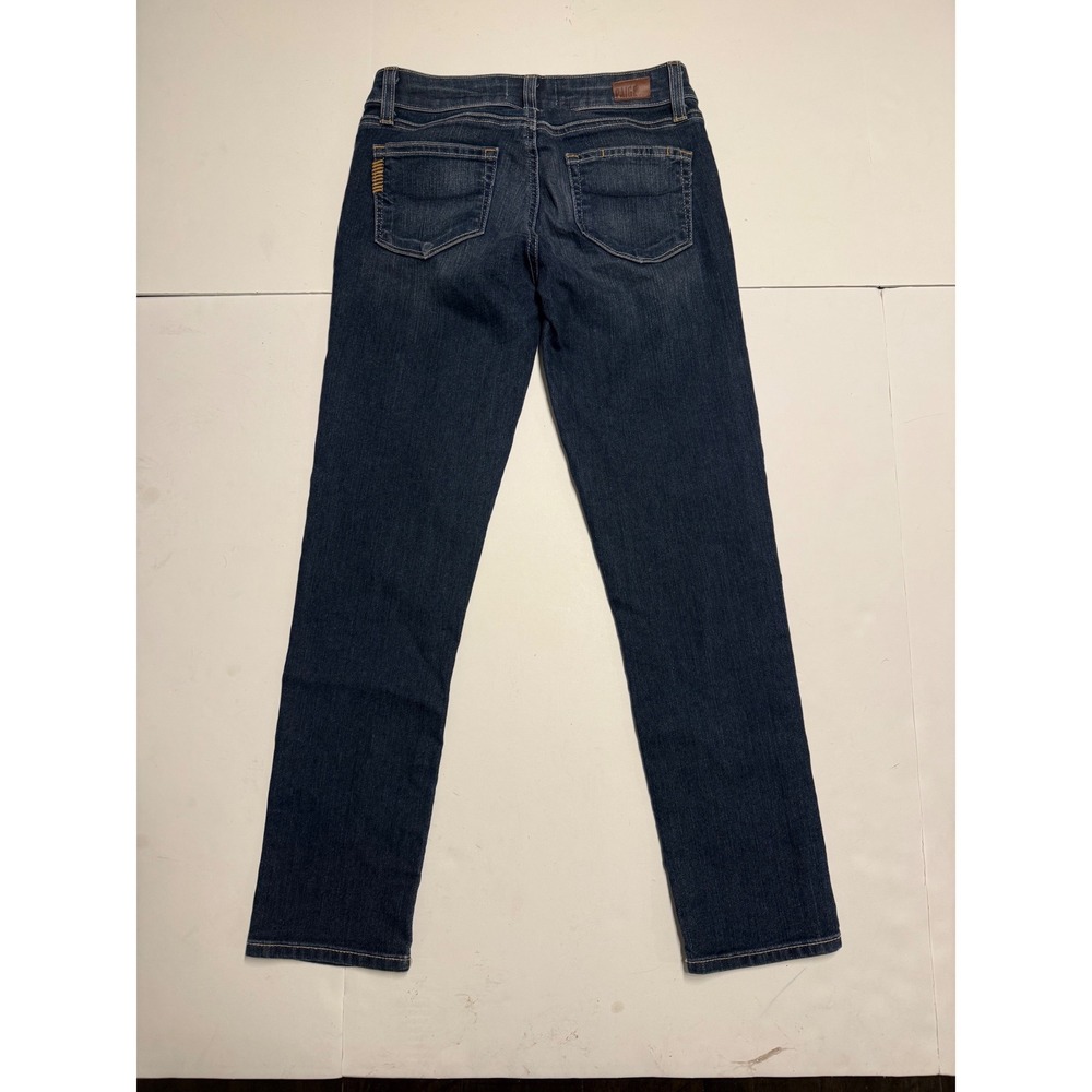 PAIGE Kylie Crop Sedona Straight Leg Jeans Dark Wash Size 24 W1276 - Picture 9 of 9